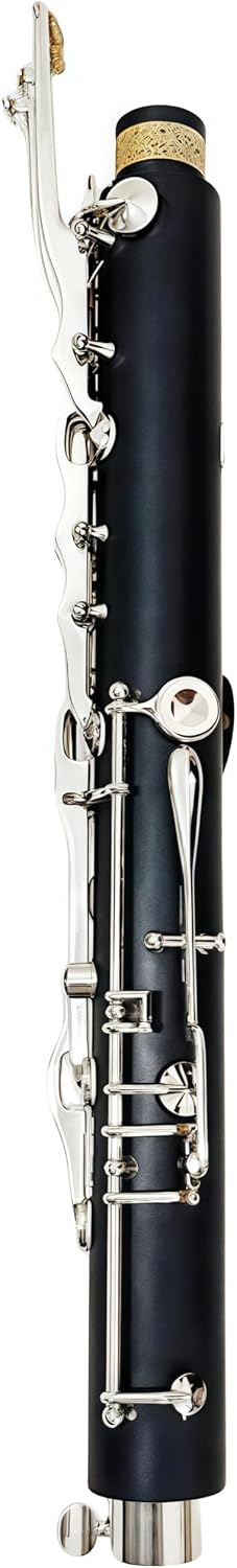 Professional New Silver Plated Keys Bass Clarinet LOW E Bb Tuning Black Tube Clarinet ABS