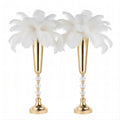 Trumpet Vases for Centerpieces, 10 Pcs Tall Tabletop Vases for Wedding Centerpieces Table Decorations, Road Lead for Wedding Party Dinner Centerpiece for Anniversary Ceremony Party Event Decor(10 Pcs)