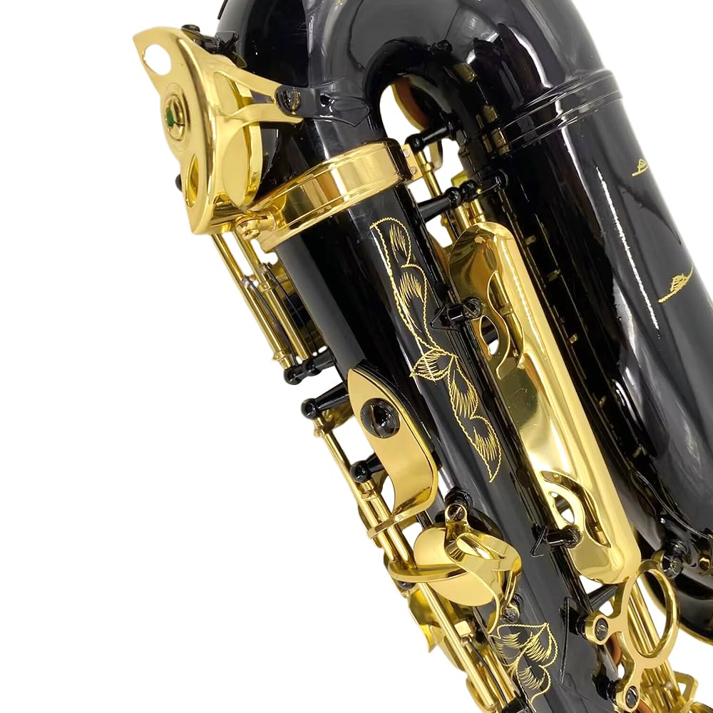 Alto Saxophone E Flat for Adults Student Sax Eb Alto Full Kit With Carrying Sax Case Mouthpiece Straps Reeds Saxophone Beginner Kit