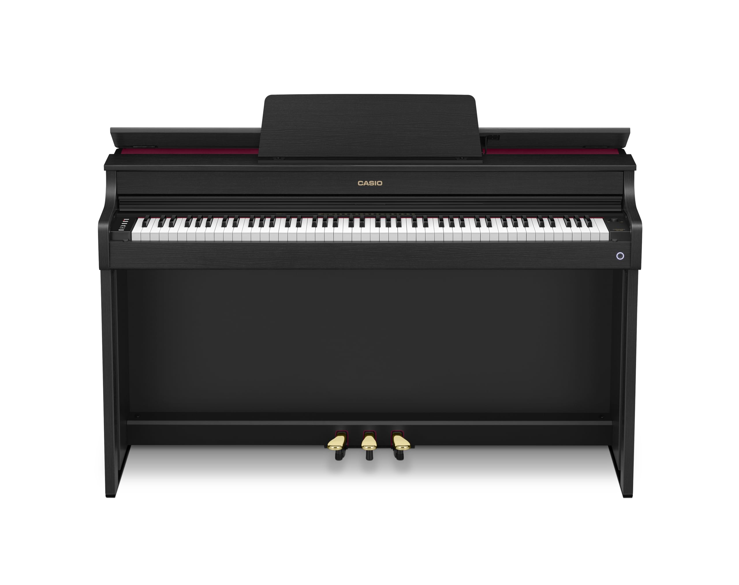 Casio CELVIANO AP-300 Console Digital Piano, with 88 Weighted Keys, 19 Tones, 40W Speaker System, Bluetooth Audio/MIDI, USB, Rosewood Finish (AP-300BN)