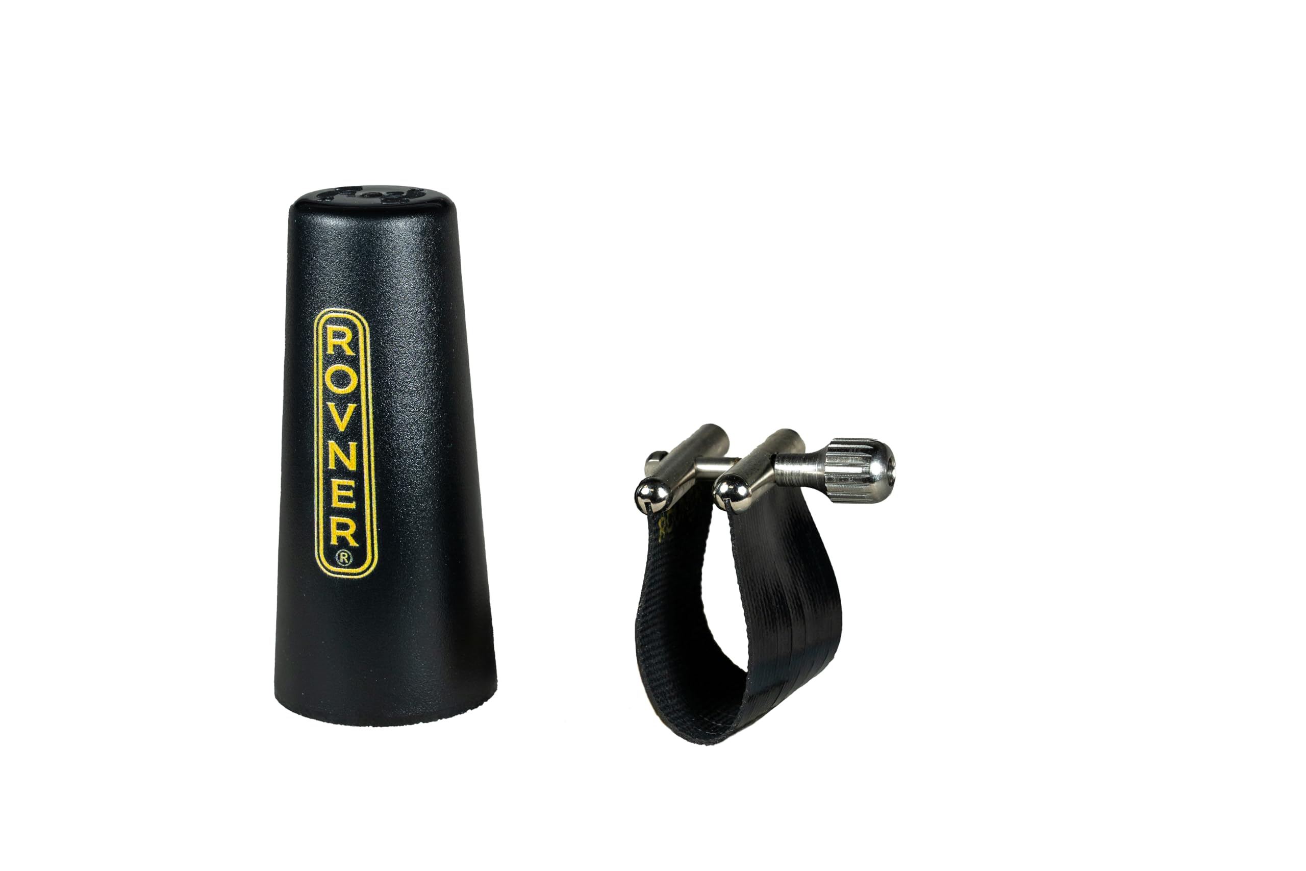 Rovner Ligature & Plastic Cap for Tenor Standard Saxophone - Versa Ligature for Metal Mouthpiece (V-3ML)