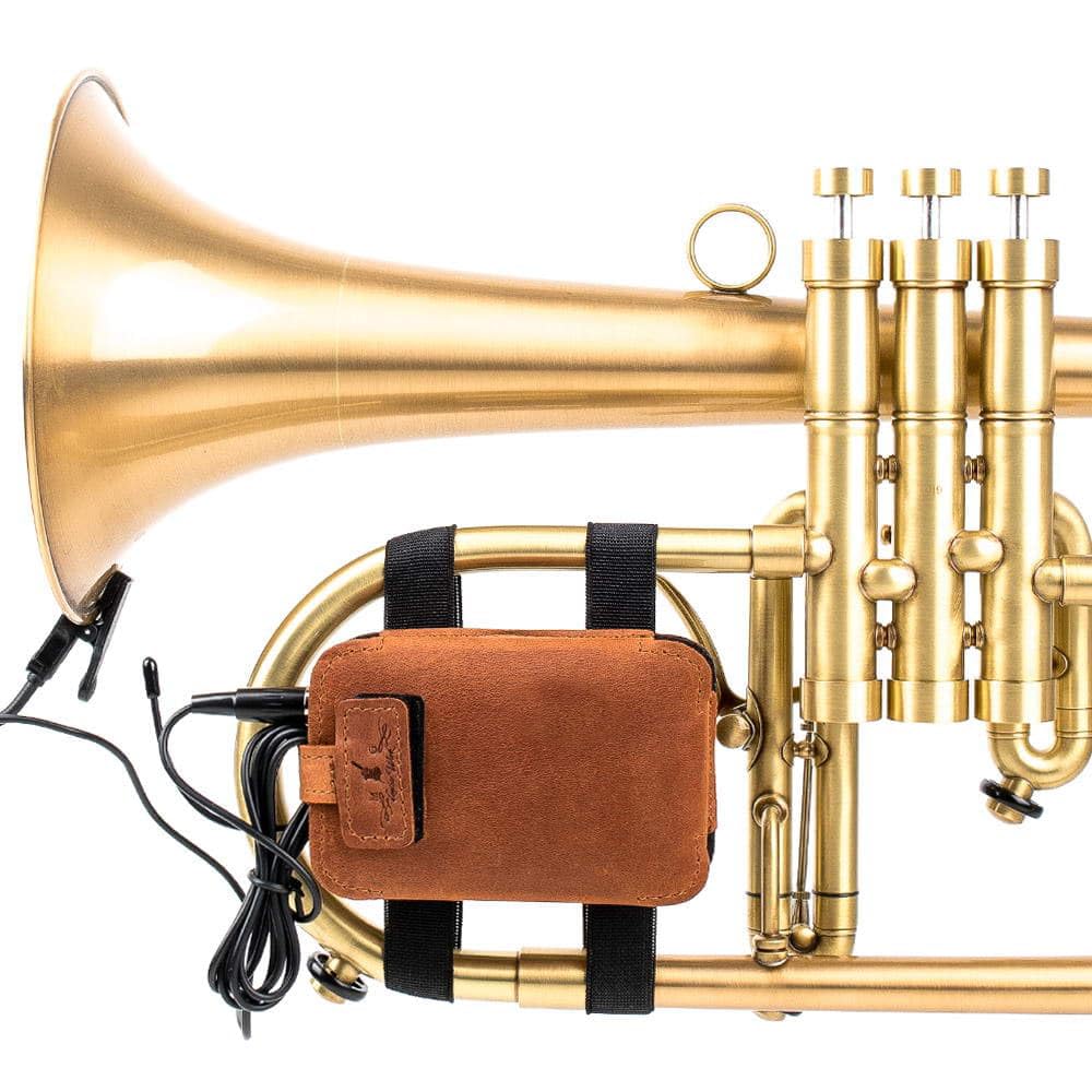 Trombone Mic Transmitter Pouch | Wireless Bodypack Holder for Stage, Studio & Live Performance