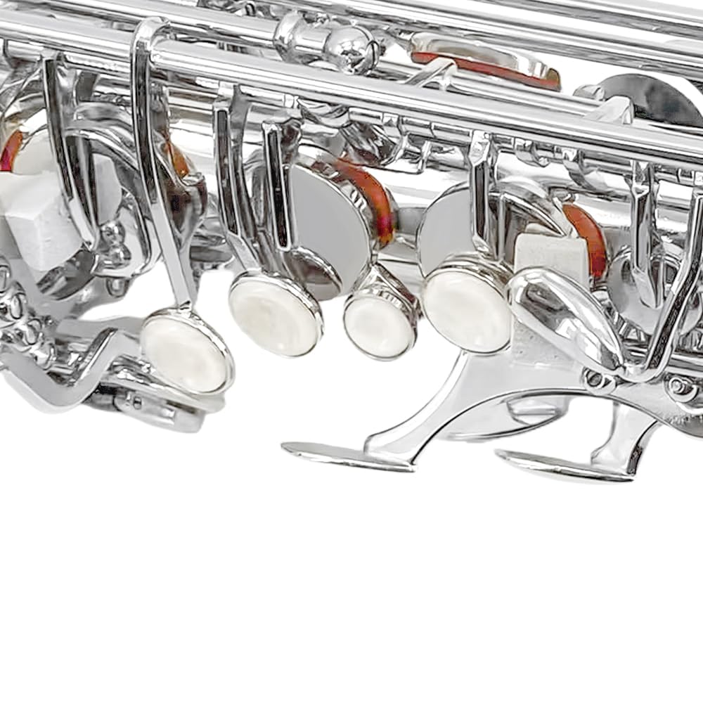 Alto Saxophone E Flat for Adults Student Sax Eb Alto Full Kit With Carrying Sax Case Mouthpiece Straps Reeds Saxophone Beginner Kit