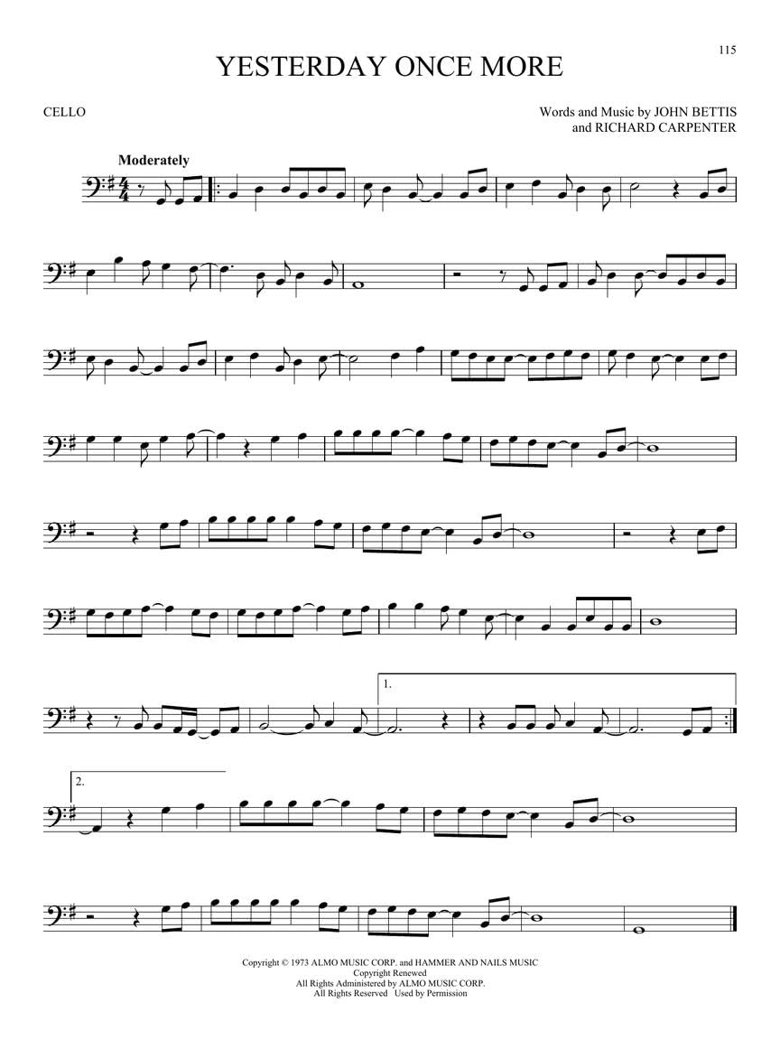 101 Most Beautiful Songs for Cello | Cello Sheet Music Collection | Pop and Standards for Beginners and Advanced Players | Instrumental Folio for Cello Lovers and Musicians