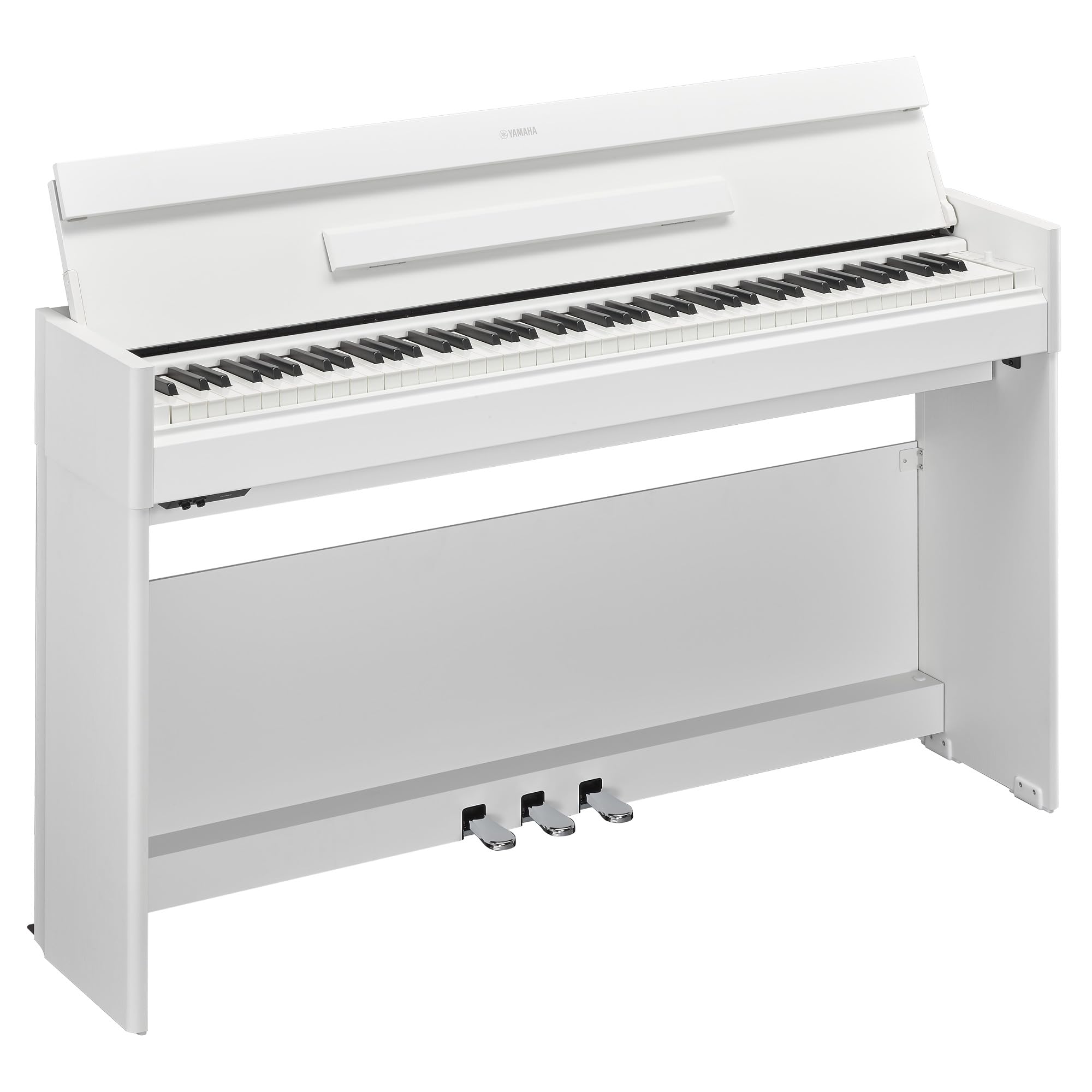 Yamaha Arius Series 88-Key Weighted Action Upright Digital Piano for Beginner and Intermediate Players, Dynamic Response, Grand Piano Sound, 3-pedal Unit, Bench Included, Rosewood YDP105R