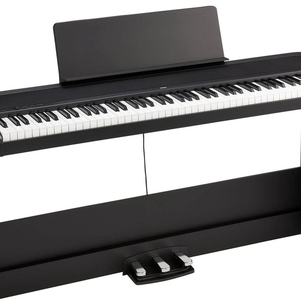 Korg B2 88-Key Digital Piano w/stand; Audio/MIDI USB; Software Included - White