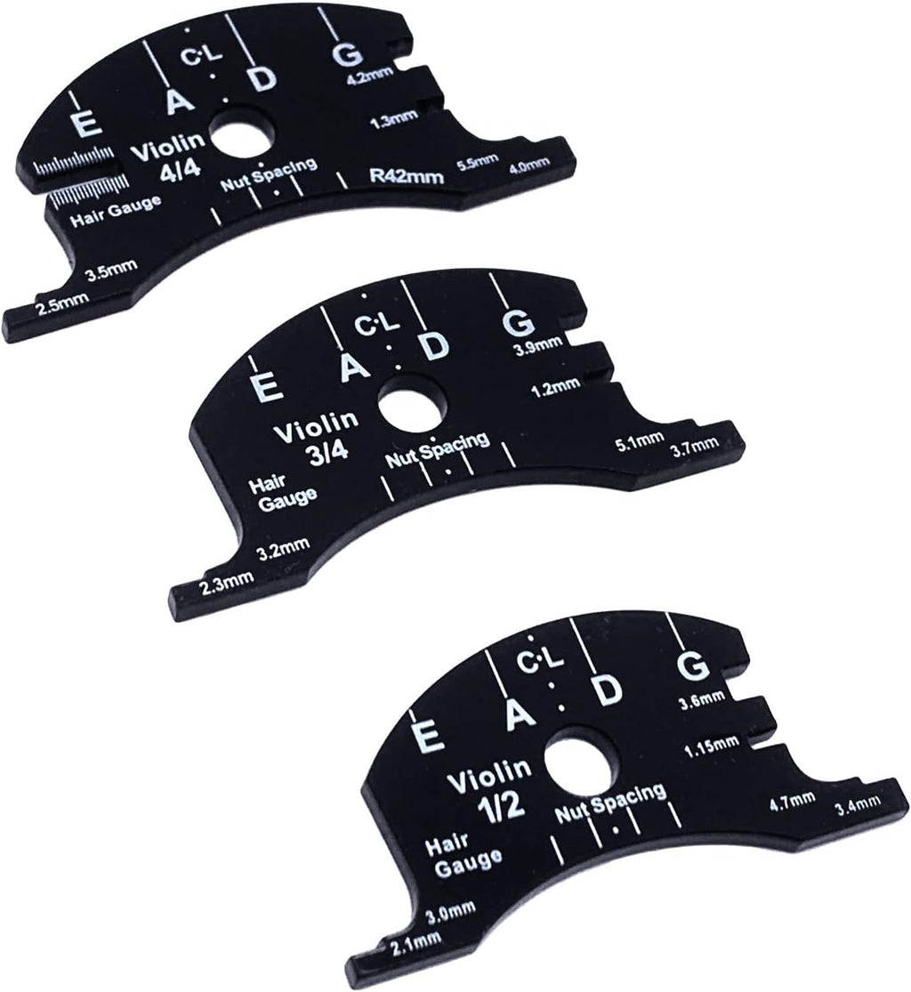 4/4 Violin Bridge Fingerboard Template Repair Reference Tool Violin Making Tools