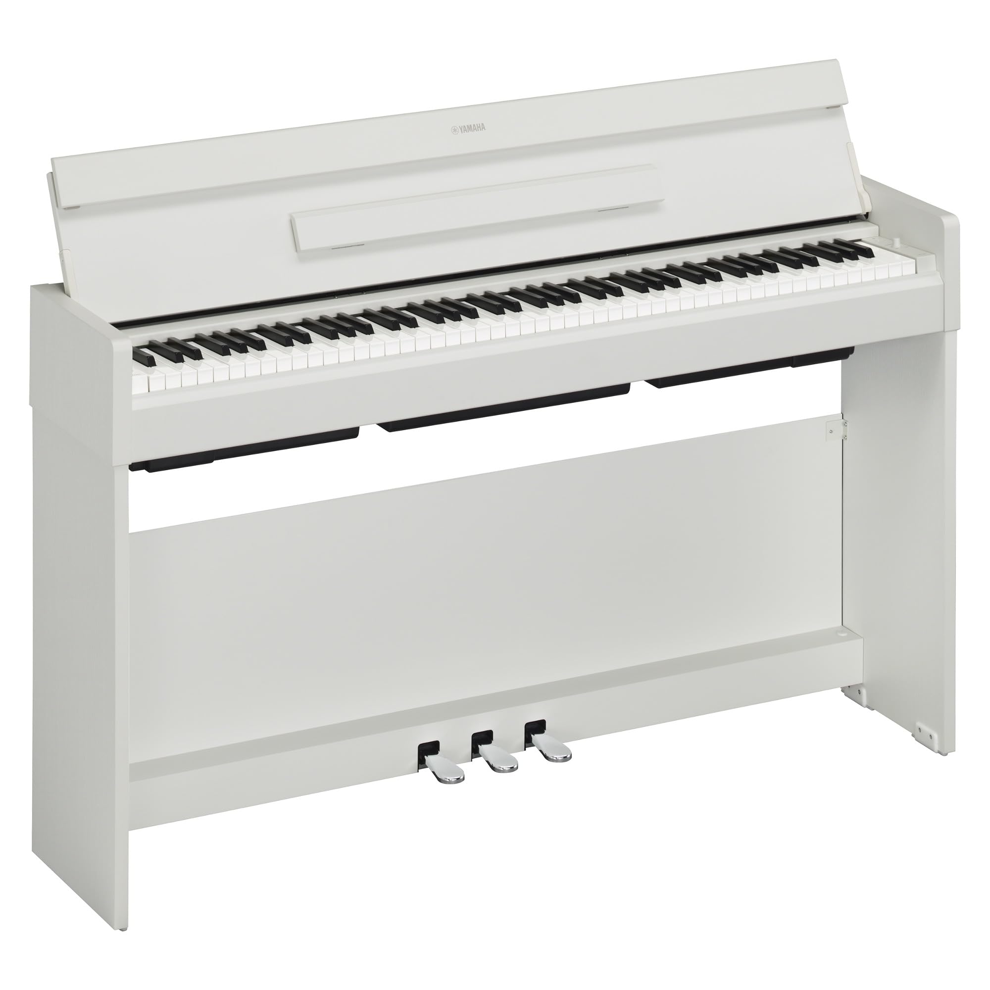 Yamaha Arius Series 88-Key Weighted Action Upright Digital Piano for Beginner and Intermediate Players, Dynamic Response, Grand Piano Sound, 3-pedal Unit, Bench Included, Rosewood YDP105R
