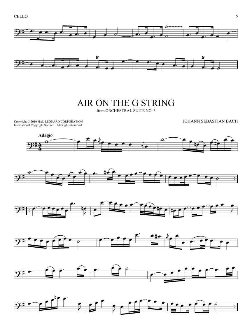 101 Classical Themes Cello Sheet Music | Essential Repertoire for Cello Players | Solo Instrumental Folio with Classical Favorites