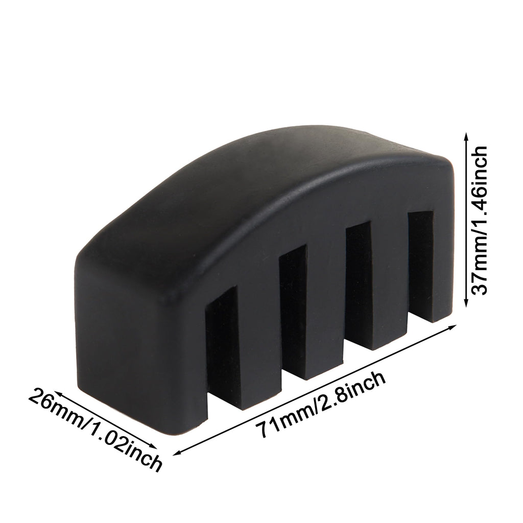 Cello Mute, Rubber Cello Practice Mute, Black