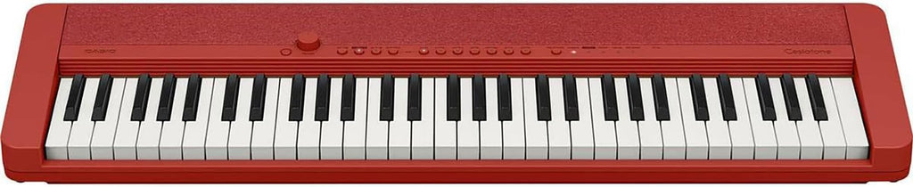 Casio CT-S1 Casiotone 61-Key Portable Keyboard - Black Bundle with Adjustable Stand, Bench, Headphones, Sustain Pedal, Instructional Book, Instructional DVD, and Austin Bazaar Polishing Cloth