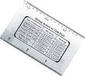 Acoustic Guitar Setup Tool Metric Ruler String Gauge for Luthier Repair