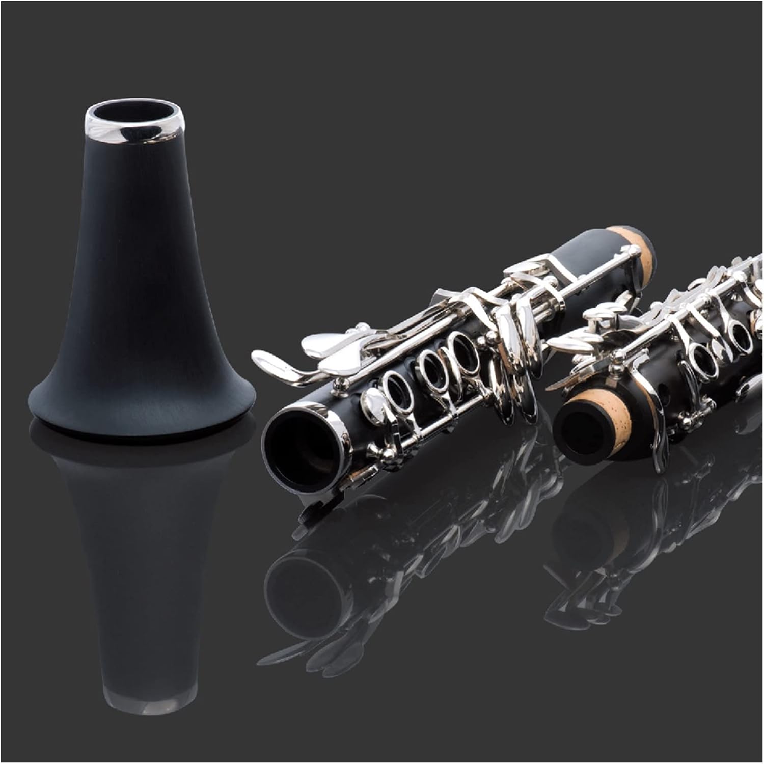 TSTS B-Flat Clarinet Nickel Plated for Beginners Adult Professional Playing Grades Clarinet for Beginner