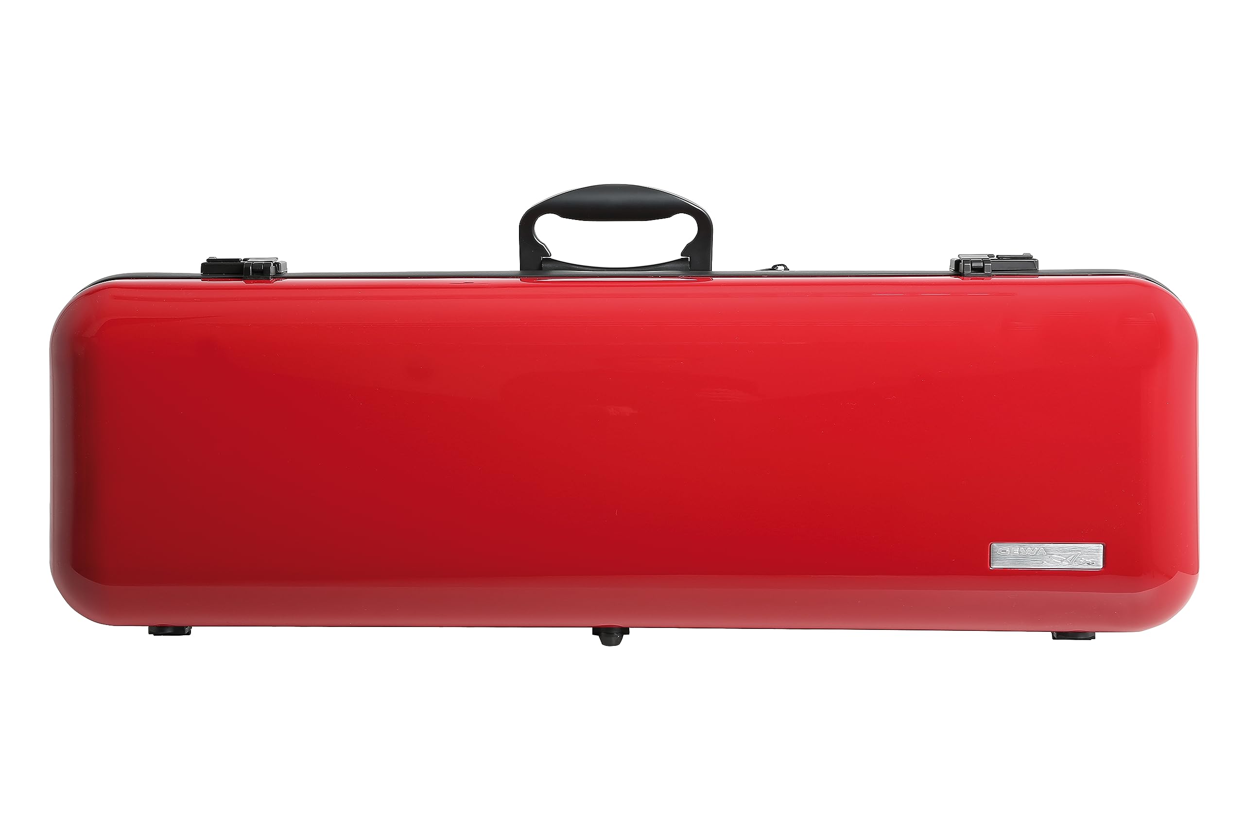GEWA AIR 2.1 Violin Case Black High Gloss with Additional Side Handle Made in Germany