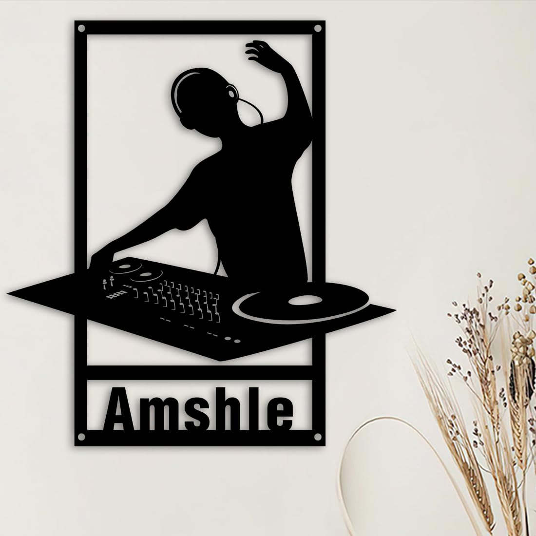 Personalzied Guitarist Name Wall Sign LED Lights Custom Cello Wall Art Music Neon Sign Electric Guitar Night Light Rock DJ LED Lamp Music Studio Plaque Musical Shed Name Plaque for Teacher
