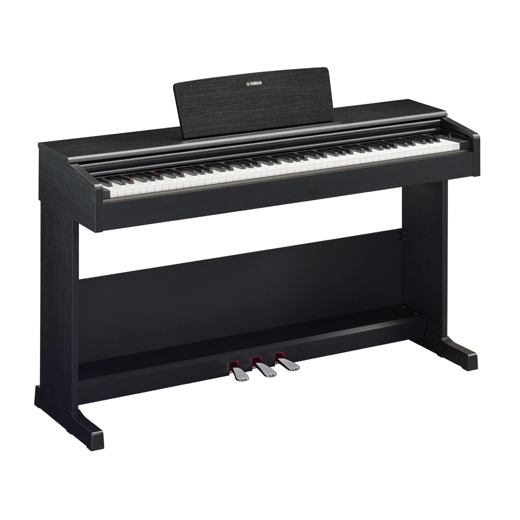 Yamaha Arius Series 88-Key Weighted Action Upright Digital Piano for Beginner and Intermediate Players, Dynamic Response, Grand Piano Sound, 3-pedal Unit, Bench Included, Rosewood YDP105R