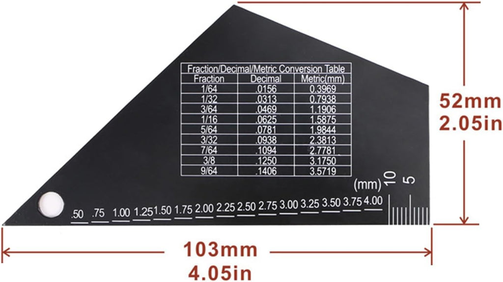Guitar String Action Gauge String Height Ruler Guitar Fret Rocker Fret Leveling Guide High Precise Guitar Luthier Tool