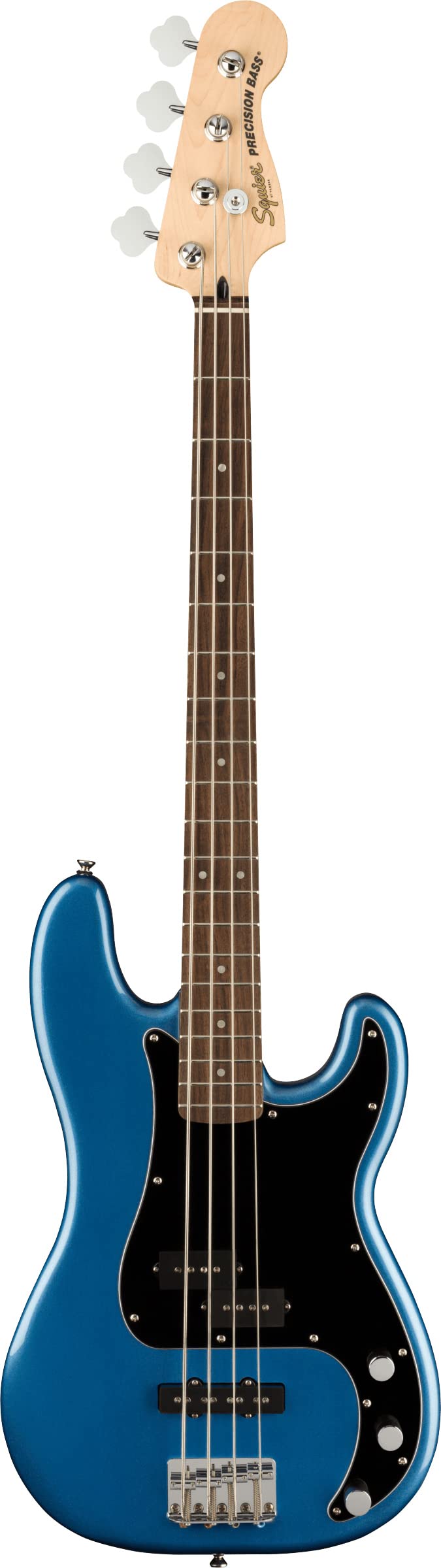 Fender Squier Affinity Precision Bass PJ - Surf Green Bundle with Rumble 15 Amplifier, Instrument Cable, Gig Bag, Tuner, Strap, and Austin Bazaar Instructional DVD