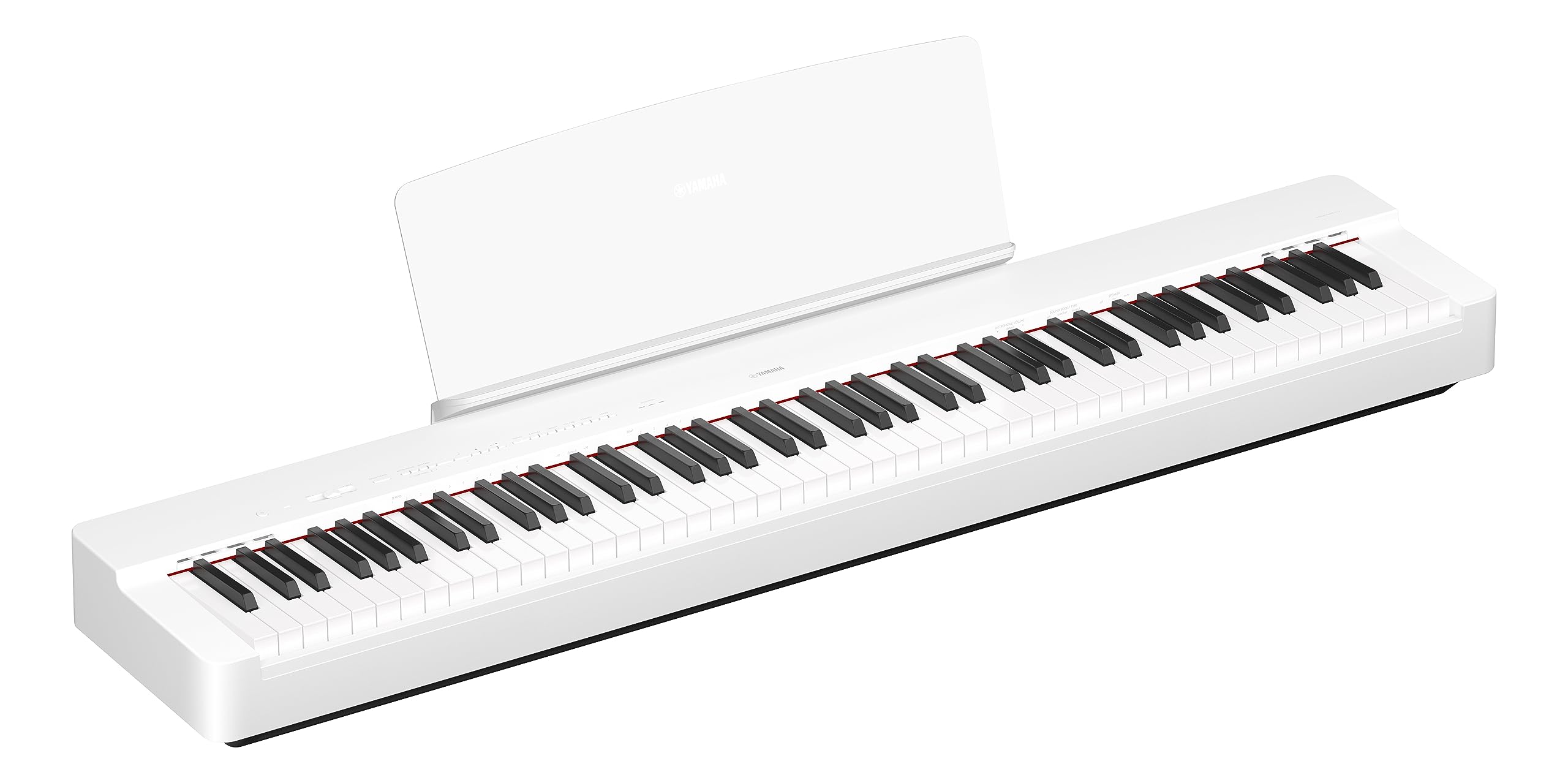 Yamaha P225 88-Key Digital Piano with Weighted Keys, Portable Design, Keyboard, Music Rest, Sustain Foot Switch, and Built-In Speakers, Black (P225B)