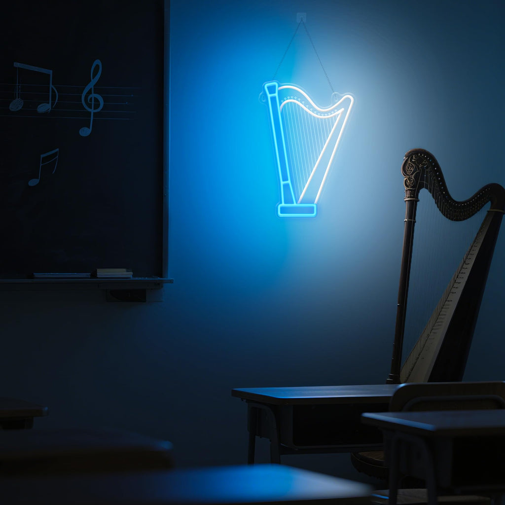 CoolGift Mart Acoustic Guitar Neon Light, Dimmable LED Guitar Neon Wall Sign USB Powered, Decorations for Bedroom Living Room Man Cave Music Studio, Gift for Guitar Players Guitarists Music Lovers