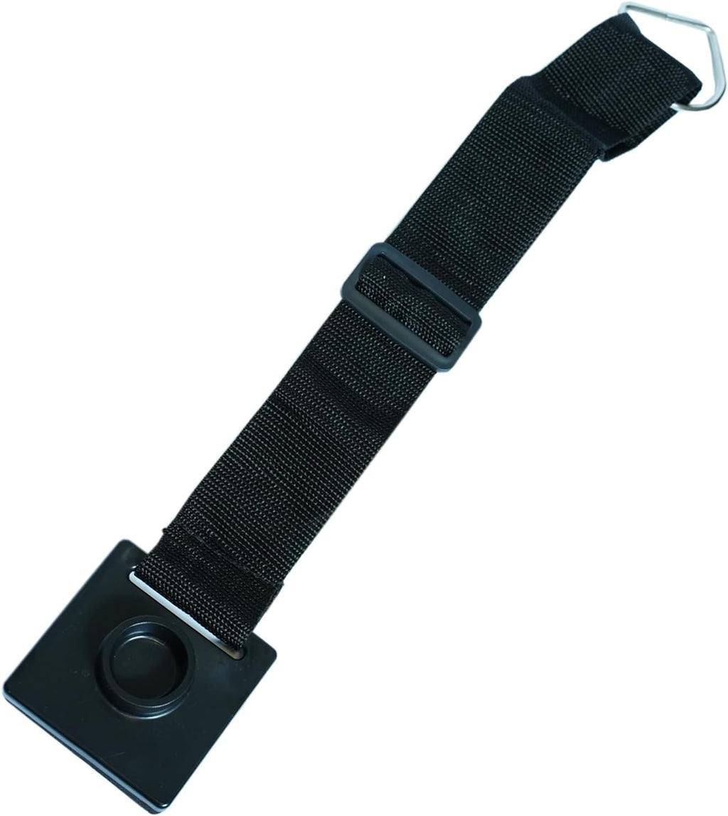 Adjustable Cello Endpin Anchor Non-slip with O-ring Stopper Stand Thick Pad Antiskid Sponge for Cellist Practice Performanc, Stopper Rest Holder Stand Antiskid Device Adjustable Strap (Wooden)