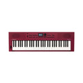 Roland GO:KEYS 3 Music Creation Keyboard | 61-Note Keyboard | Built-In Stereo Speakers | Bluetooth Audio/MIDI Support for Music Streaming - Dark Red