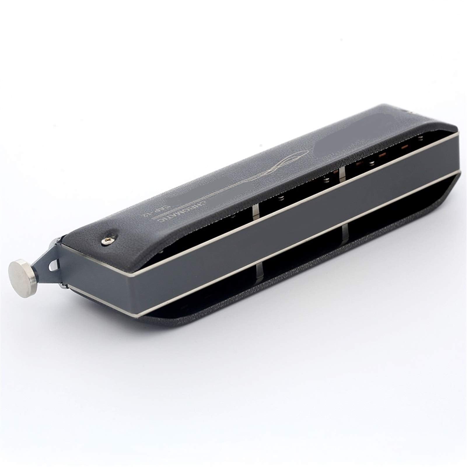 Chromatic Harmonica 12 Holes 48 Tone Mouth Organ Harp Instrumentos Key C D A B G Musical Instruments (Color : Key Bb)