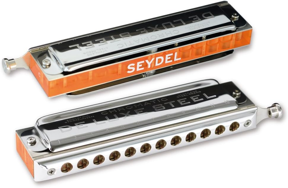 Seydel Harmonica (Chrom DX STL C), multi-coloured
