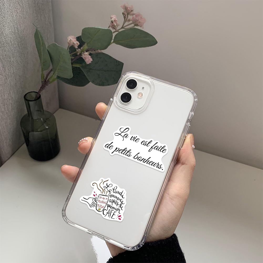 50Pcs Violin Stickers Musical Instrument Waterproof Vinyl Decals | Peel and Stick waterproof sun-proof removable Reusable for Water Bottles Laptop Mobile Phone Skateboard Guitar Decoration