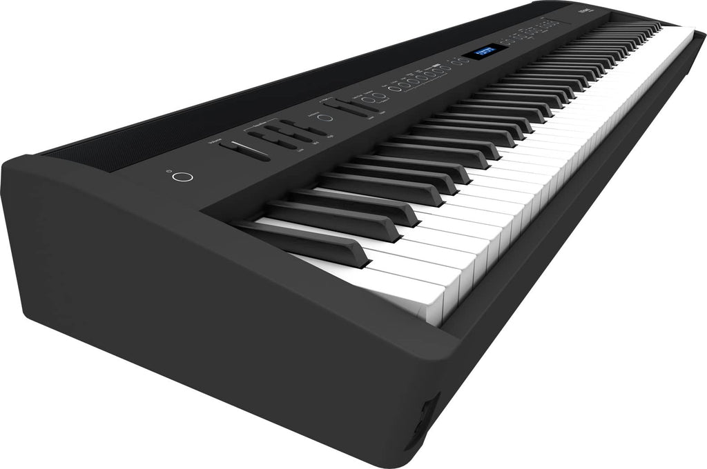 Roland FP-60X 88-Key Digital Piano - White Bundle with Adjustable Stand, Bench, Deluxe Sustain Pedal, Online Piano Lessons, Instructional DVD, and Austin Bazaar Polishing Cloth