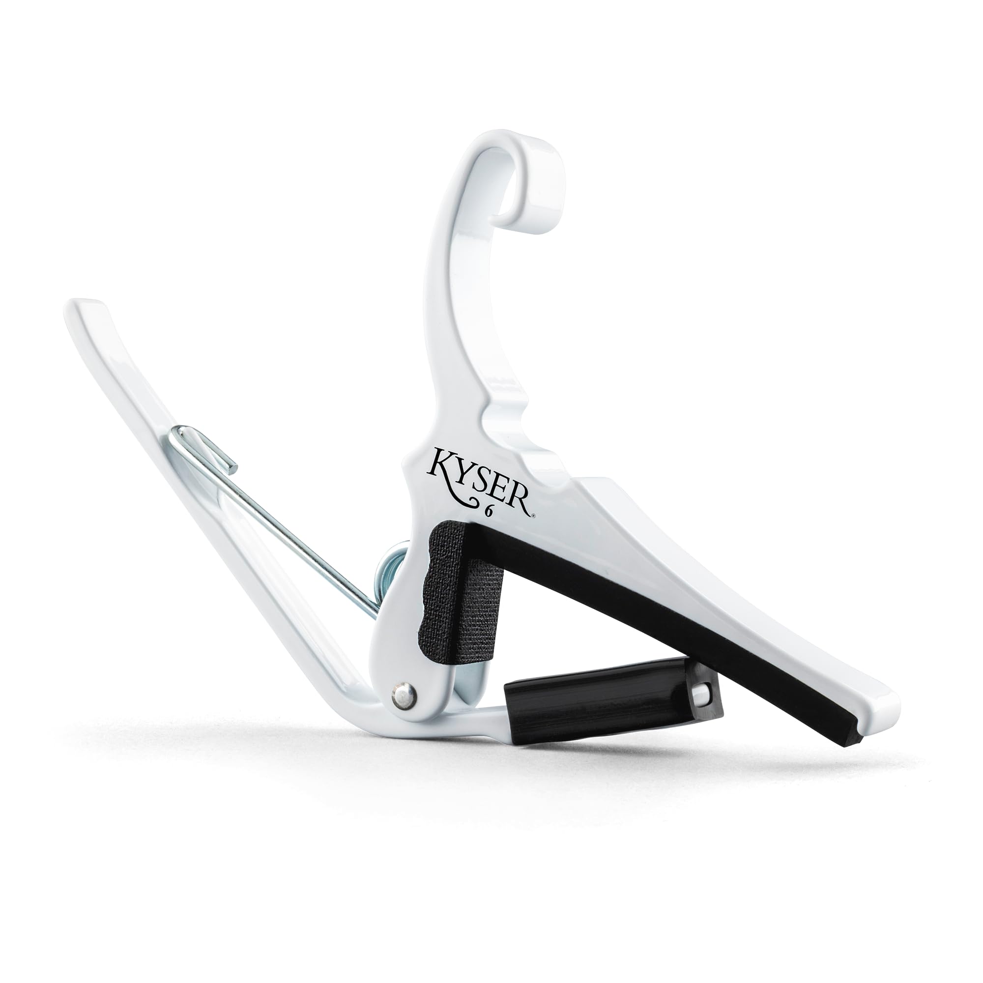 Kyser Quick-Change Guitar Capo for 6-string acoustic guitars, Black, KG6BA
