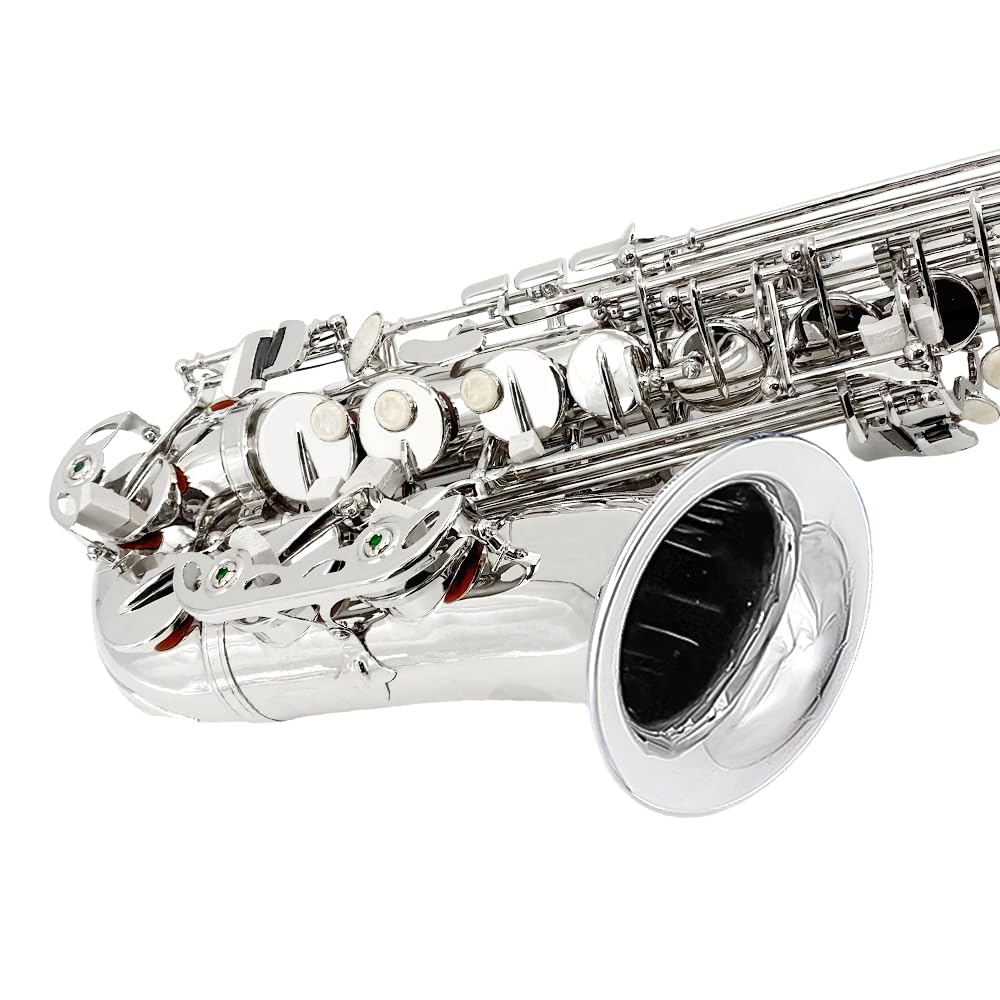 Alto Saxophone E Flat for Adults Student Sax Eb Alto Full Kit With Carrying Sax Case Mouthpiece Straps Reeds Saxophone Beginner Kit