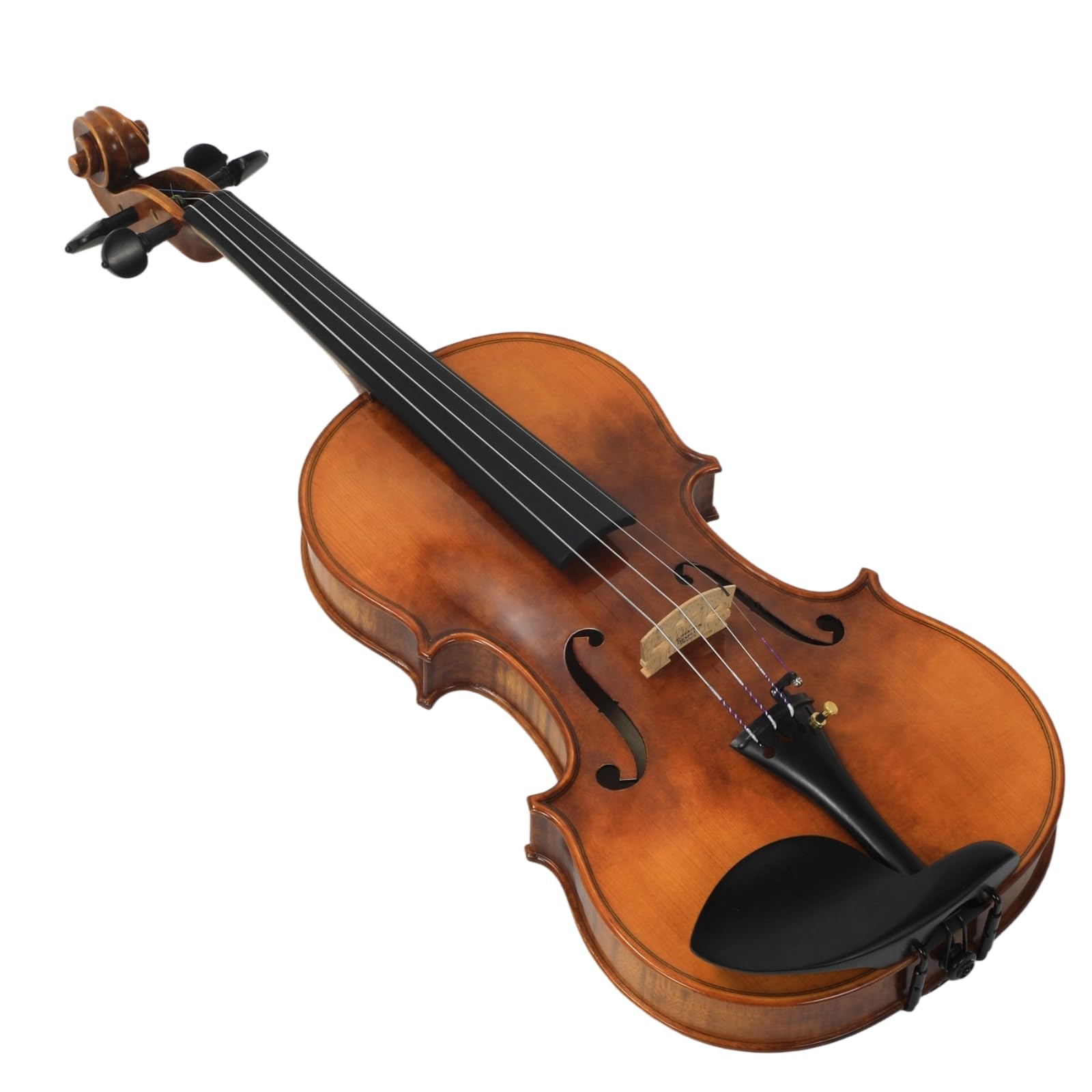 Master 4/4 Full-Size Violin | Hand-Varnished with 20+ Year Aged Italian Spruce & Bosnian Maple | Professional Orchestra Instrument for Professional soloists and session players (VIO1328)