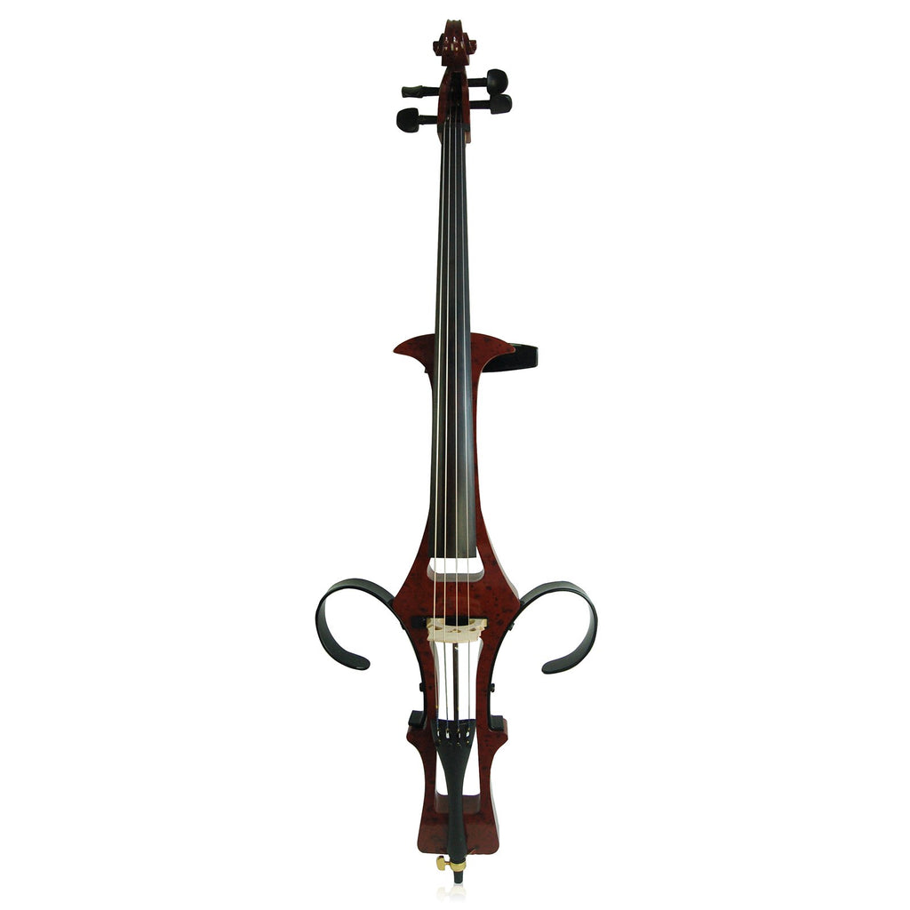 Aliyes Handmade Professional Solid Wood Electric Cello 4/4 Full Size Silent Electric Cello-Soul