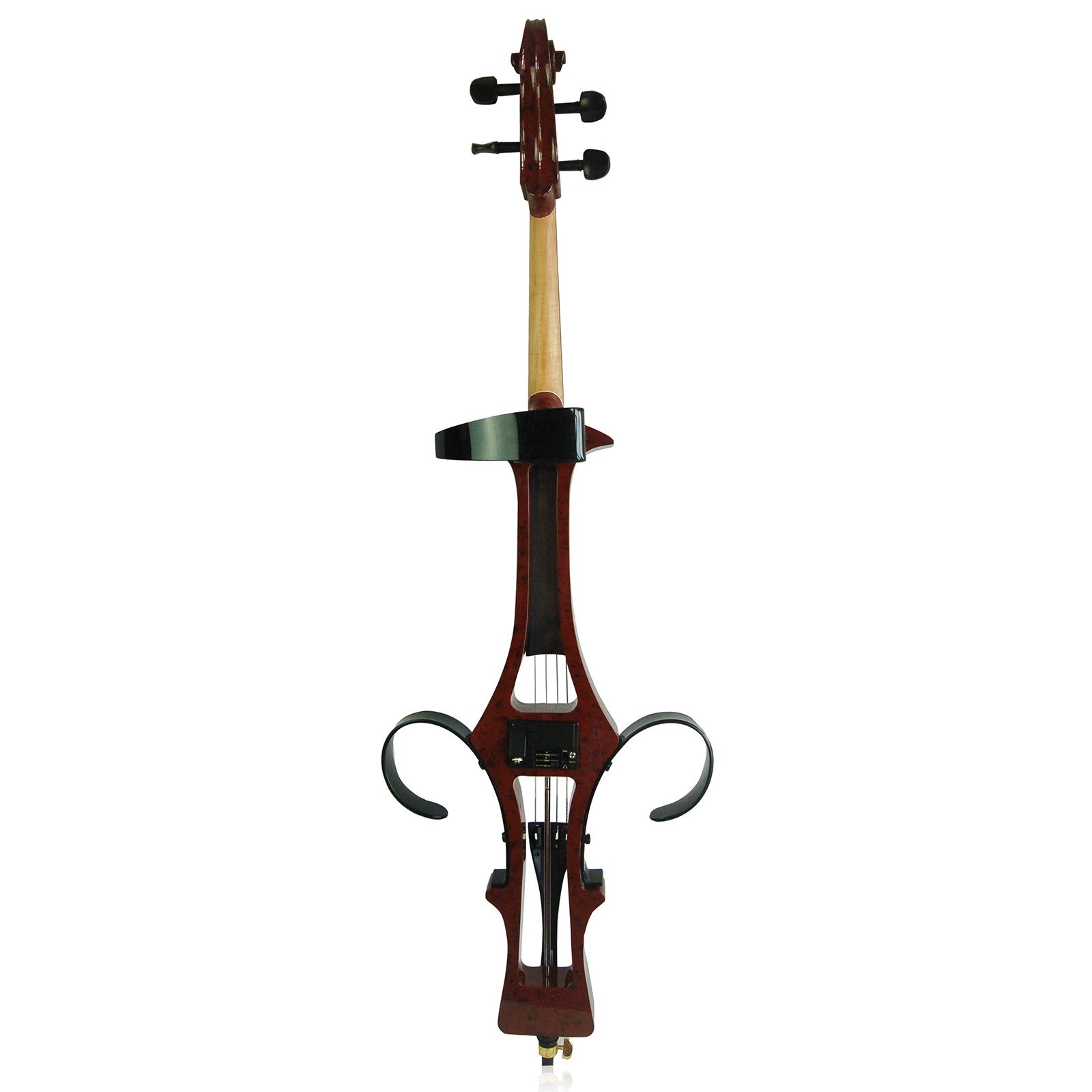 Aliyes Handmade Professional Solid Wood Electric Cello 4/4 Full Size Silent Electric Cello-Soul