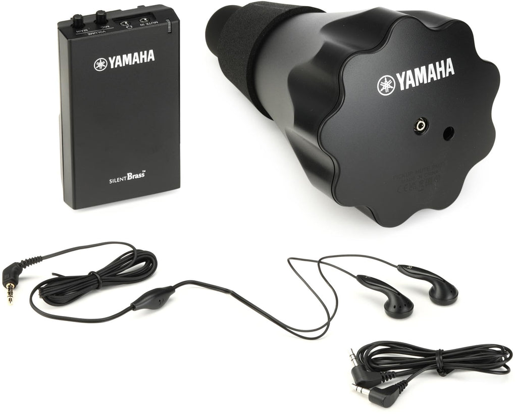 Yamaha SILENT Brass System For Trumpet - Pickup Mute & Personal Studio Included (SB7J)