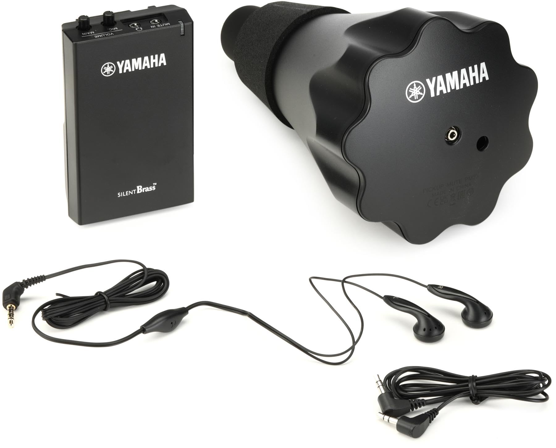 Yamaha SILENT Brass System For Trumpet - Pickup Mute & Personal Studio Included (SB7J)
