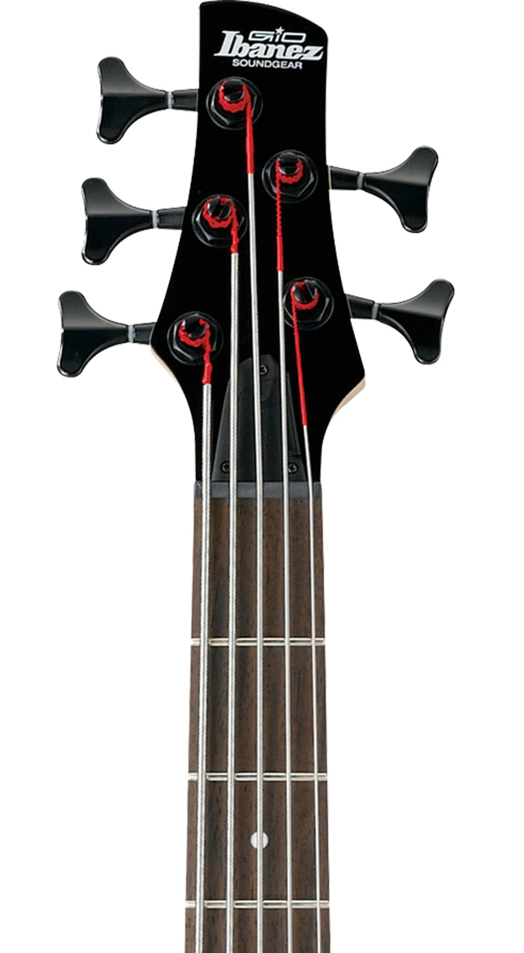 Ibanez GSR205B SR Gio 5-String Bass Guitar - Walnut Flat Bundle with Gig Bag, Tuner, Strap, Cable, Austin Bazaar Instructional DVD, and Polishing Cloth