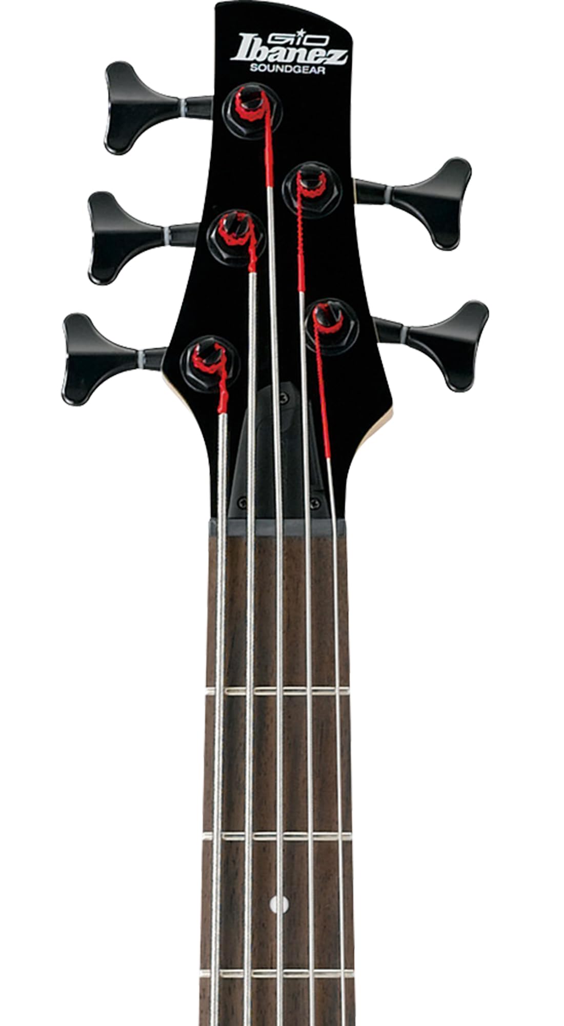Ibanez GSR205B SR Gio 5-String Bass Guitar - Walnut Flat Bundle with Gig Bag, Tuner, Strap, Cable, Austin Bazaar Instructional DVD, and Polishing Cloth
