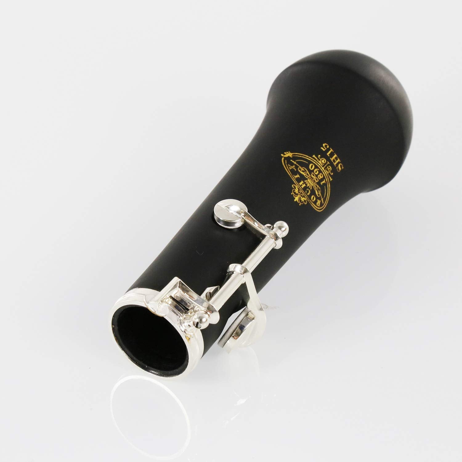 Rochix Oboe Professional Performance Level RHG13 Redwood Body Gold Plated Semi Automatic C Tone with 2 Reeds,1 Cleaning Cloth,1 Oboe Swab,1 Thumb Rest,1 Case and More
