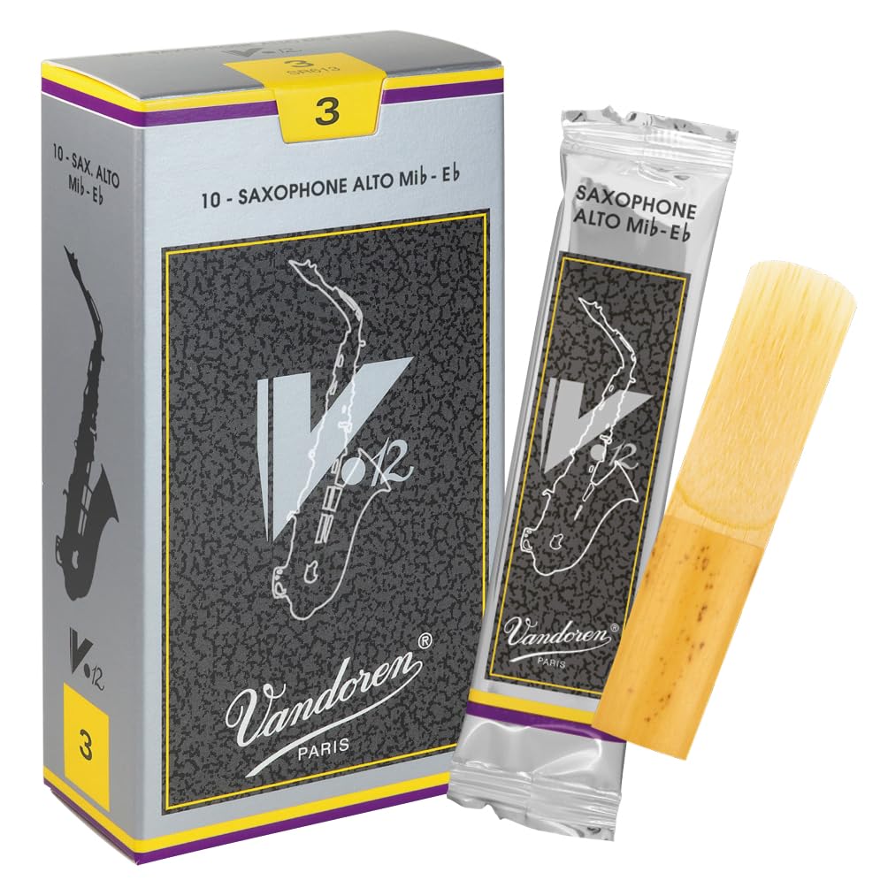 Vandoren SR613 Alto Sax V.12 Reeds Strength 3; Box of 10