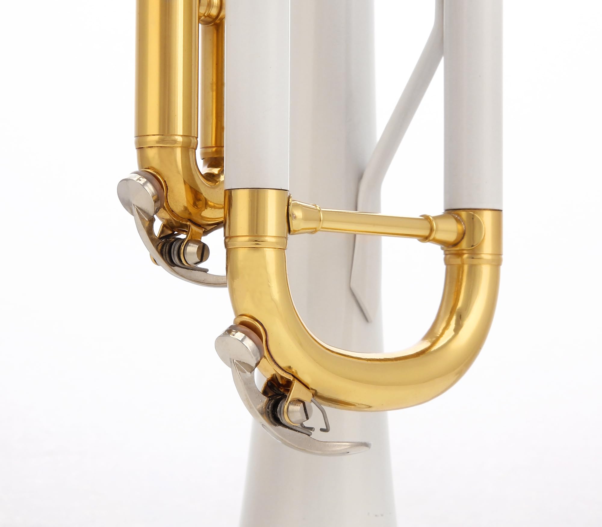 Glory Bb Trumpet - Trumpets for Beginner or Advanced Student with Case, pair of gloves-Gold