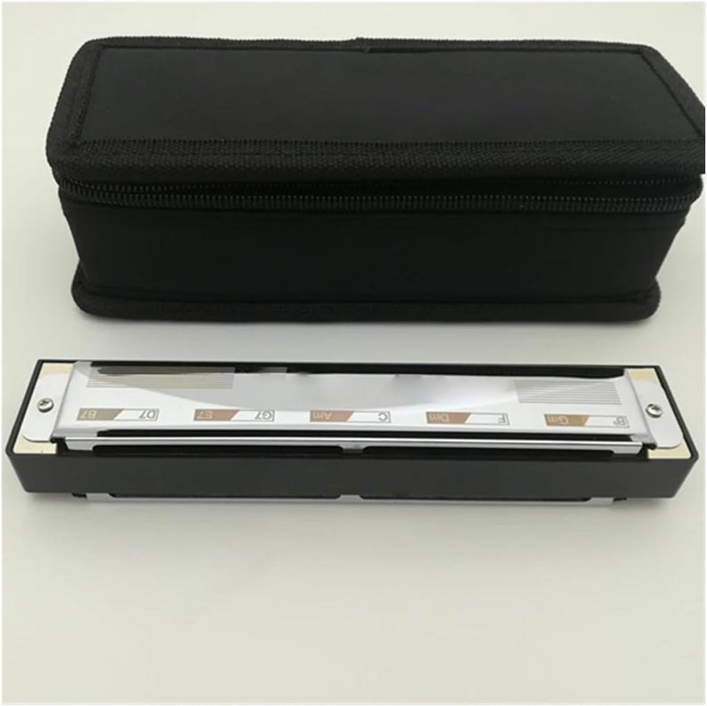 10 Holes Mini Chord Harmonica Senior Professional Performance Pocket Chord Harp Musical Instruments Mouth Organ Harmonica Professional