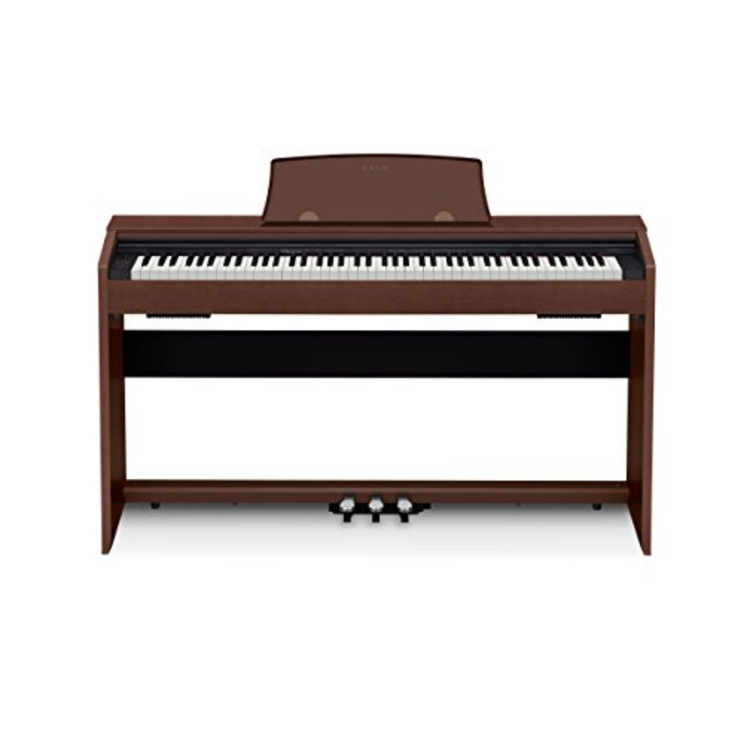 Casio Privia PX-770 – 88-Key Weighted Console Digital Piano | Tri-Sensor II Scaled Hammer Action Keys | AiR Sound Source, 19 Tones, Concert Play, 16W Stereo Speakers, USB-MIDI | Elegant White Cabinet