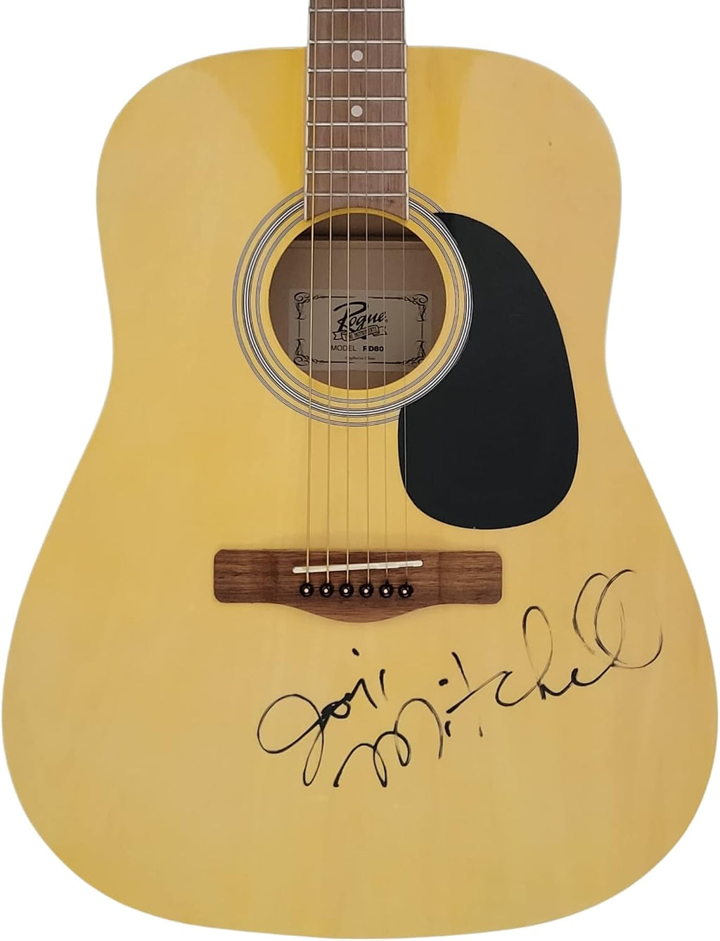 Joni Mitchell singer songwriter signed acoustic guitar COA exact Proof autographed VERY RARE | Singer Songwriter, COA, Exact Proof Autographed, VERY RARE
