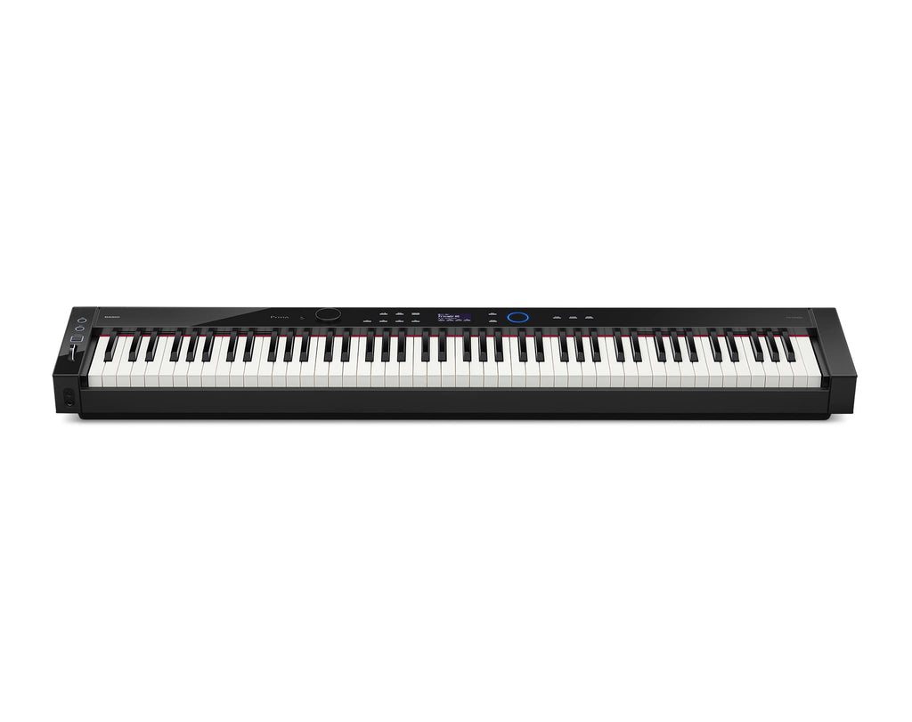 Casio Privia PX-S7000 Digital Piano - Black Bundle with Bench, Stand, Triple Pedal Unit, Headphones, Piano Book, Online Piano Lessons, Austin Bazaar Instructional DVD, and Polishing Cloth