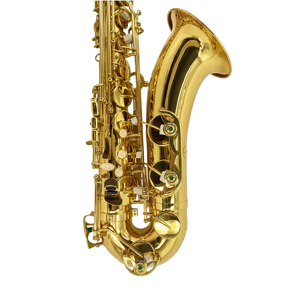 Straight Soprano Saxophone – Bb Brass Sax with Case, Mouthpiece & Full Accessories for Beginner & Adult