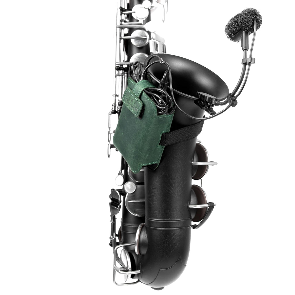 Trombone Mic Transmitter Pouch | Wireless Bodypack Holder for Stage, Studio & Live Performance