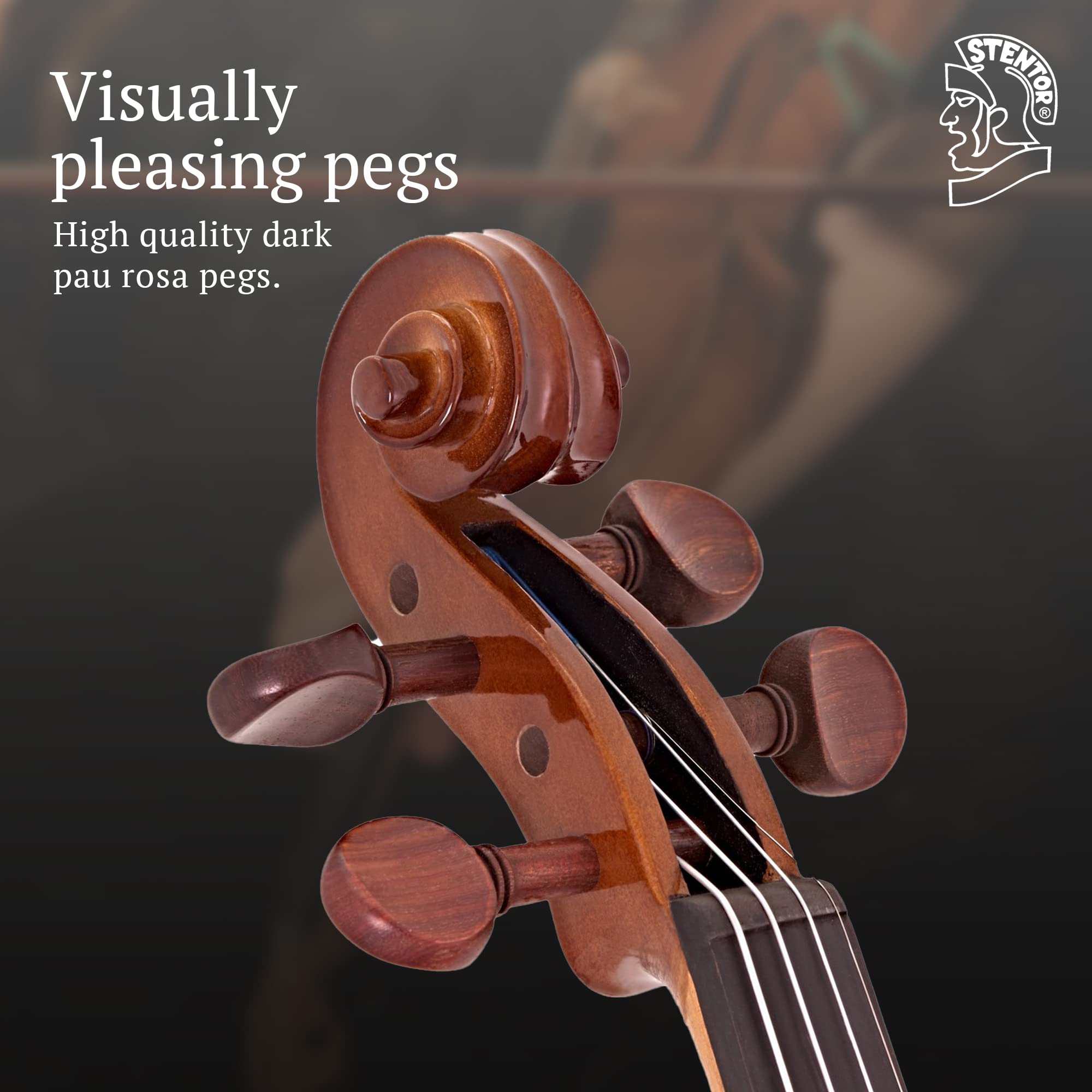 Stentor 1400G2-1/8 Student I Violin Outfit - 1/8
