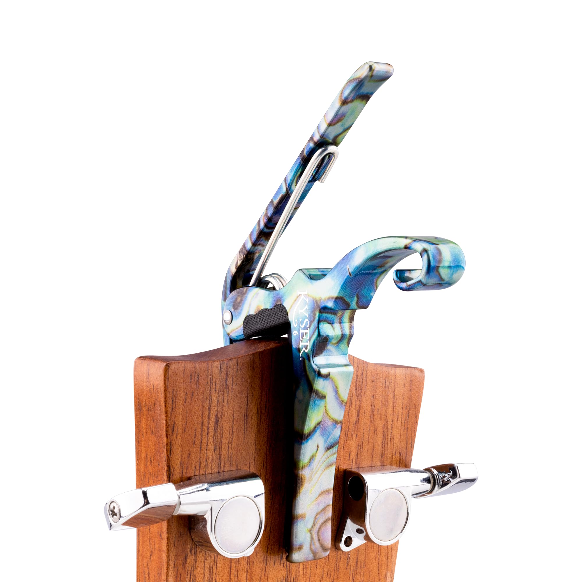 Kyser Quick-Change Guitar Capo for 6-string acoustic guitars, Black, KG6BA